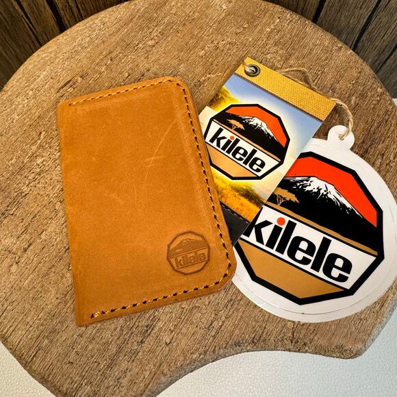 Genuine Leather Wallet Made in Africa Leather Card Holder Minimalist Wallet NEW - Picture 1 of 5